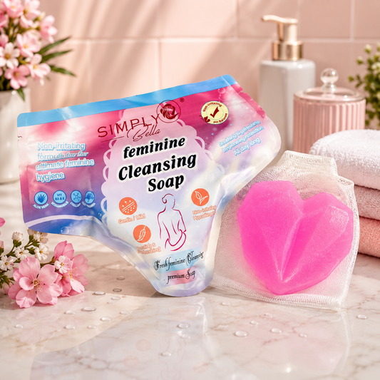 Jabón Íntimo Femenino Simply Bella – Feminine Cleansing Soap