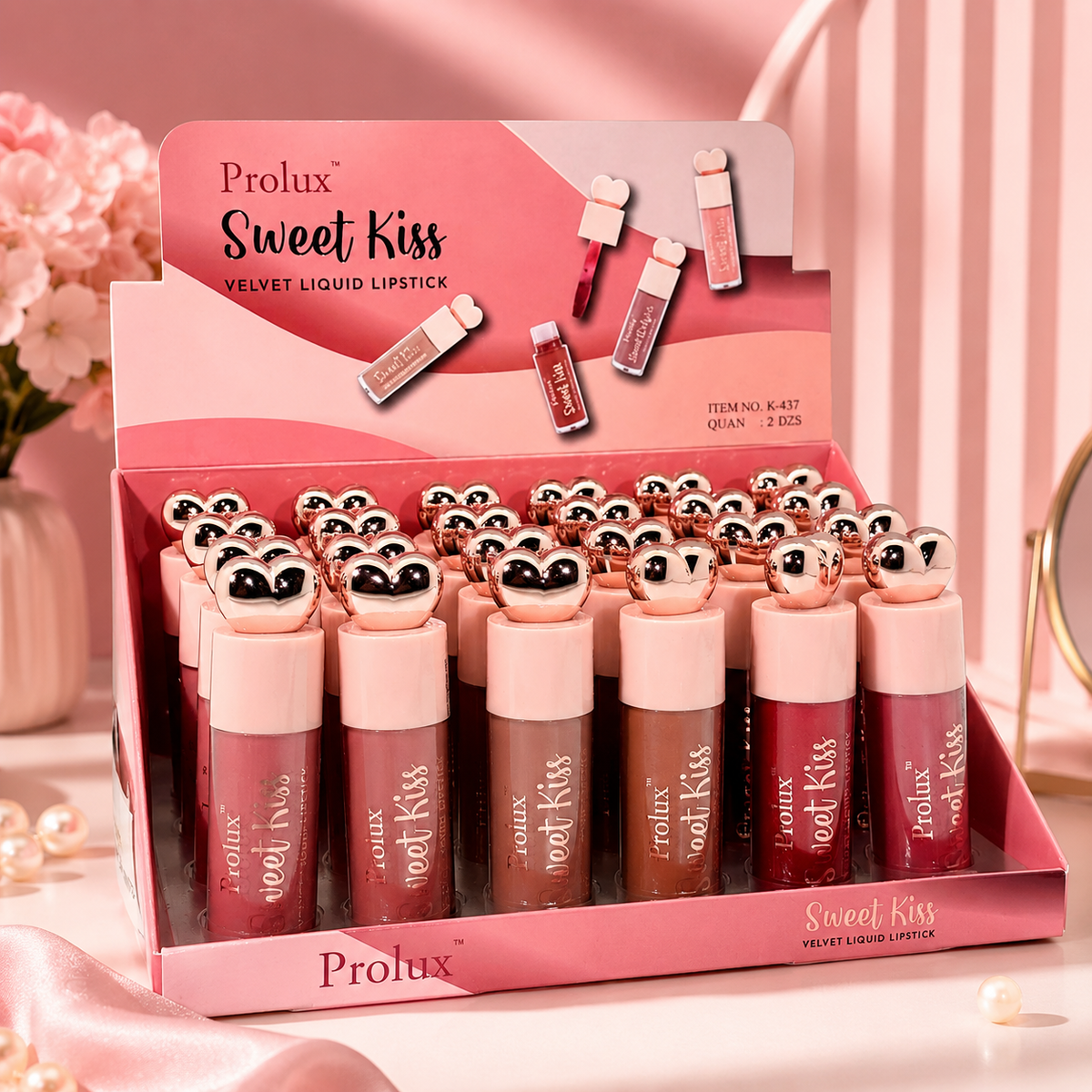 Labial Líquido Velvet - Prolux Sweet Kiss
