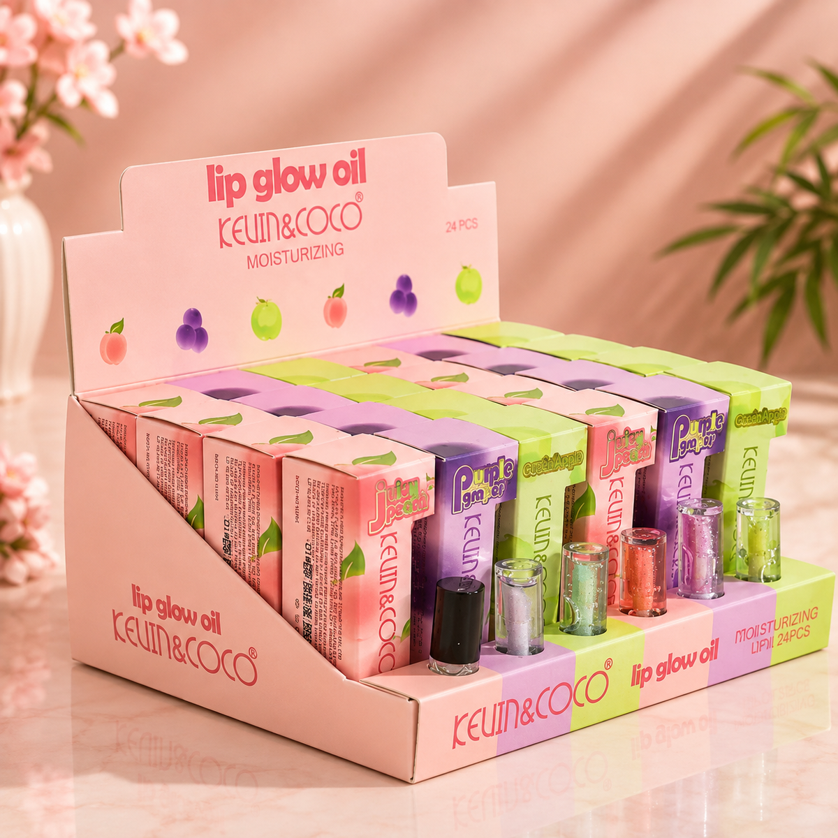 Lip Glow Oil Hidratante KEVIN&COCO