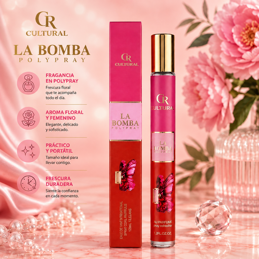 Perfume La Bomba CR Cultural – Fragancia Femenina